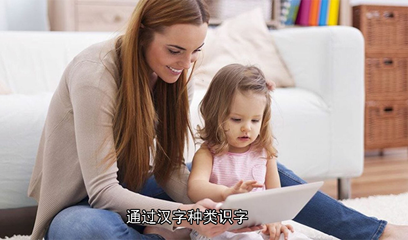 通过汉字种类识字