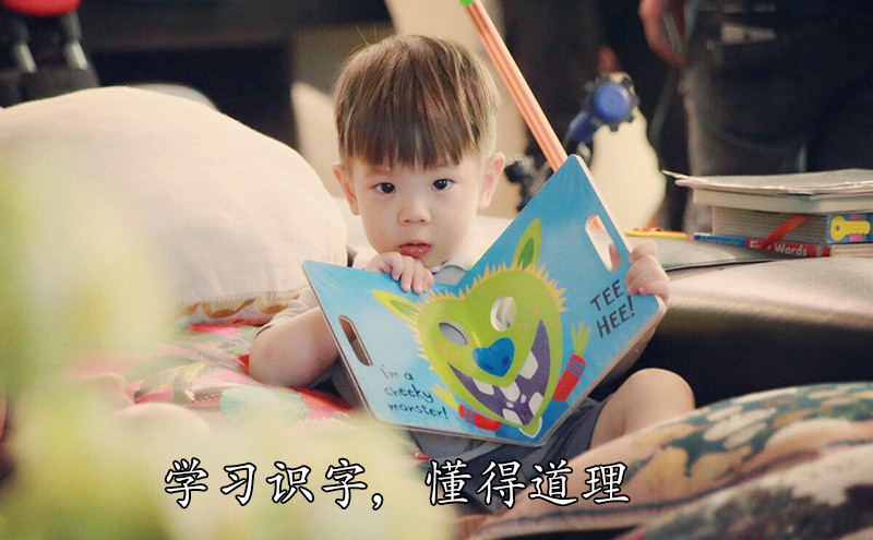 学习识字，懂得道理
