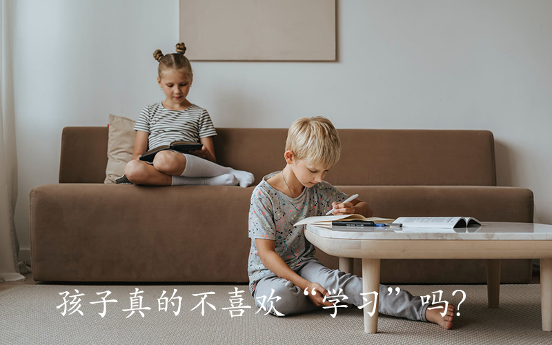 孩子真的不喜欢“学习”吗?或许你不够了解他们