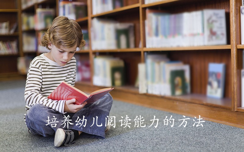 培养幼儿阅读能力的方法