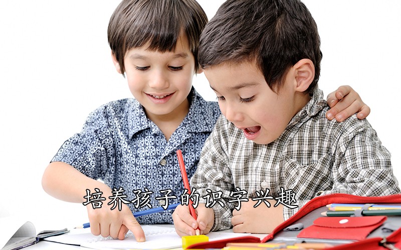 培养孩子的识字兴趣