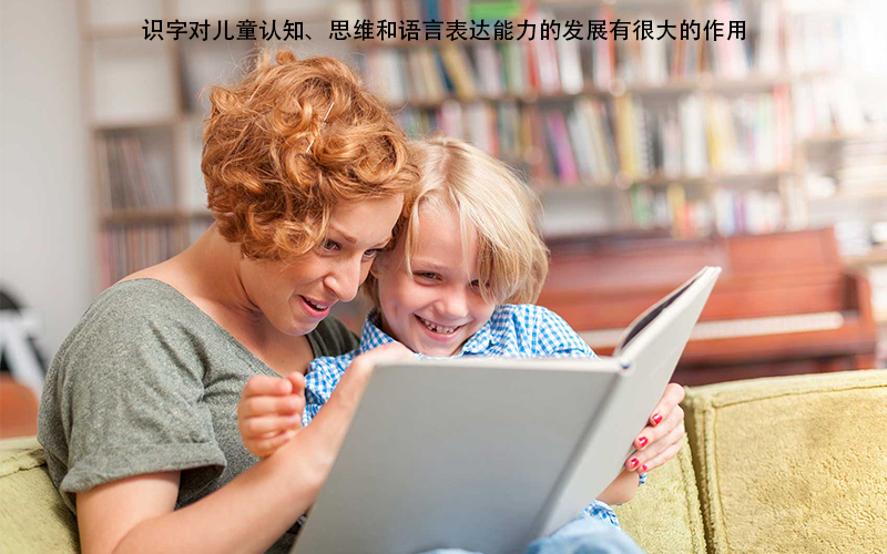 教儿童识字，促进孩子认知、思维和语言表达能力的发展